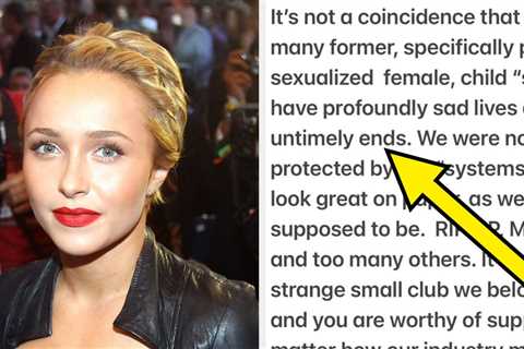 After Hayden Panettiere’s Death, Several Celebrities — Including Former Child Stars — Are Calling..
