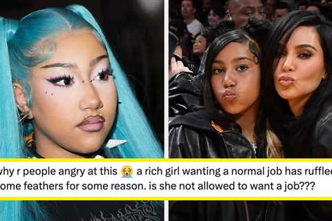 Kim Kardashian’s 13-Year-Old Daughter, North West, Said She Wants A “Regular” Job At A Starbucks,..