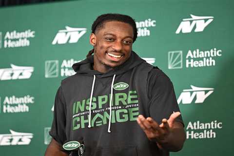 Jelani Woods making case for Jets roster spot after starting camp as longshot