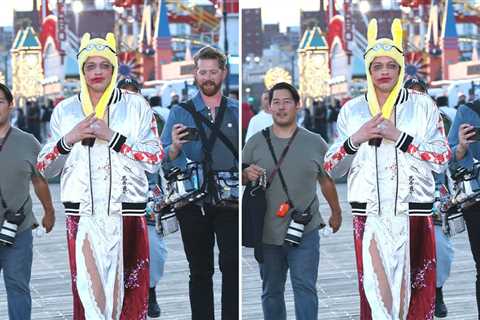 Pete Davidson In Full Costume As 'Tommy Karate' Big Frigin' Diff