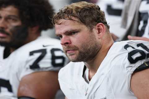 Jets trade for Raiders’ Jordan Meredith to add offensive line depth