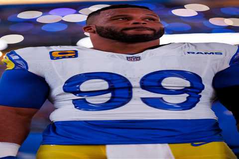 Aaron Donald officially returns to Rams for one final run to form dream pairing with Myles Garrett