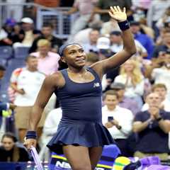 Coco Gauff makes it look easy in nearly perfect first-round US Open win