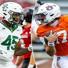 How to watch Baylor vs. Auburn for free in CFB Week 1: Time, livestream
