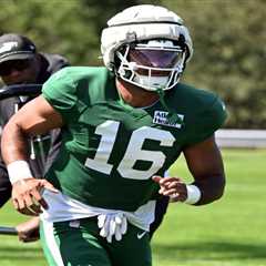 D’Angelo Ponds, Kenyon Sadiq have each other to lean on as they hope to make Jets impact after..