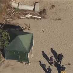 Naked Man Found Dead Off Malibu Coast Amid Hurricane Marie Damage