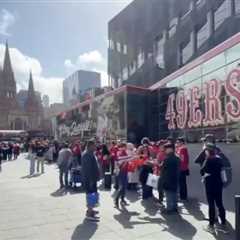 Rams fans shamed in Australia as 49ers jerseys swarm Melbourne bars