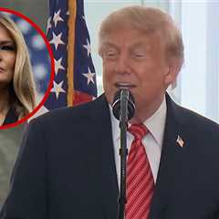President Trump Makes Joke About Melania's Absence on Ireland Trip