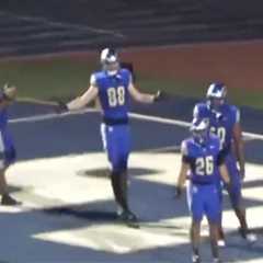 California High School football player’s front flip for touchdown will leave John Elway helicopter..