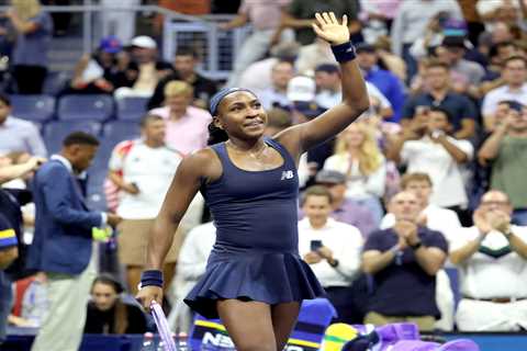 Coco Gauff makes it look easy in nearly perfect first-round US Open win