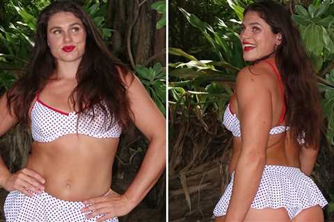 Cheek of the Week -- Ilona Maher Dons A Cheeky Polka Dot Bikini