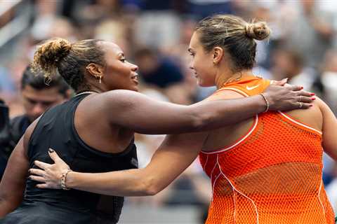 Aryna Sabalenka bests Taylor Townsend to tie Serena Williams with sixth-straight US Open..