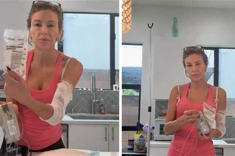 Brandi Glanville Says She's on IVs Nearly 20 Hours a Day Amid Health Battle