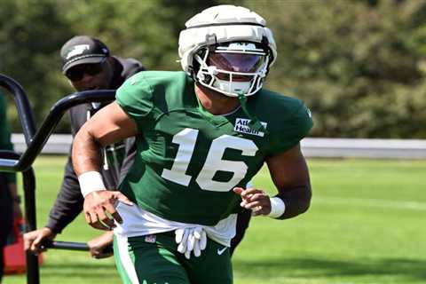 D’Angelo Ponds, Kenyon Sadiq have each other to lean on as they hope to make Jets impact after..