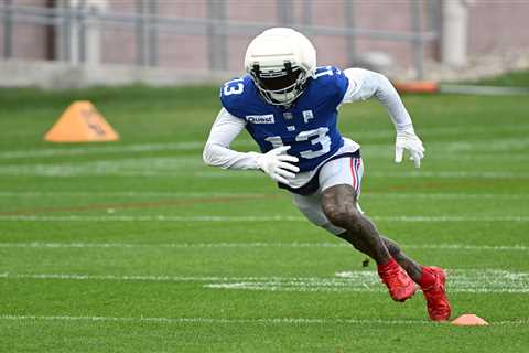 Odell Beckham Jr. brings back signature look before Giants’ opener: ‘You know what time it is’