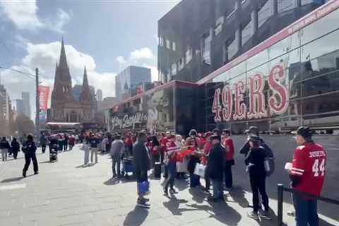 Rams fans shamed in Australia as 49ers jerseys swarm Melbourne bars