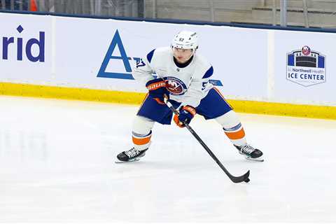 Cole Eiserman knows his weaknesses at Islanders rookie  camp — and he’s better for it