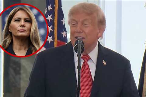 President Trump Makes Joke About Melania's Absence on Ireland Trip
